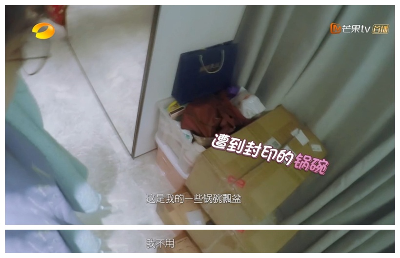 阚清子▲阚清子疫情期间住酒店，日常消费令人羡慕，袁娅维却觉得房间太小