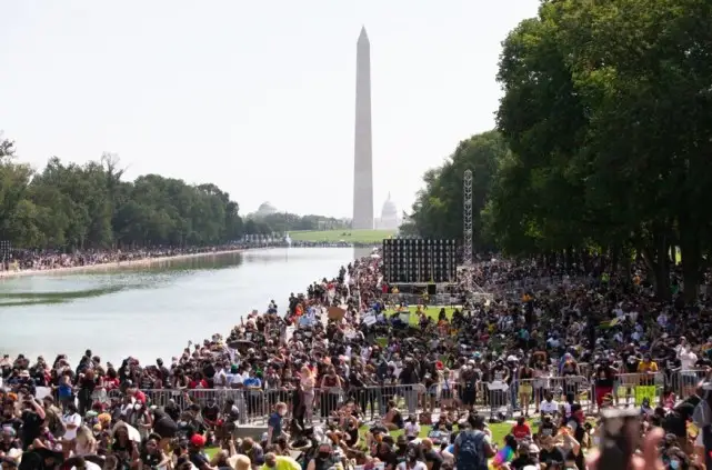 美國華盛頓又爆發大遊行-圖1