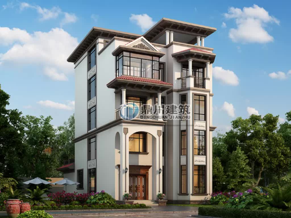 |6款乡下别墅设计，村里盖一栋，没有人敢说你房子土