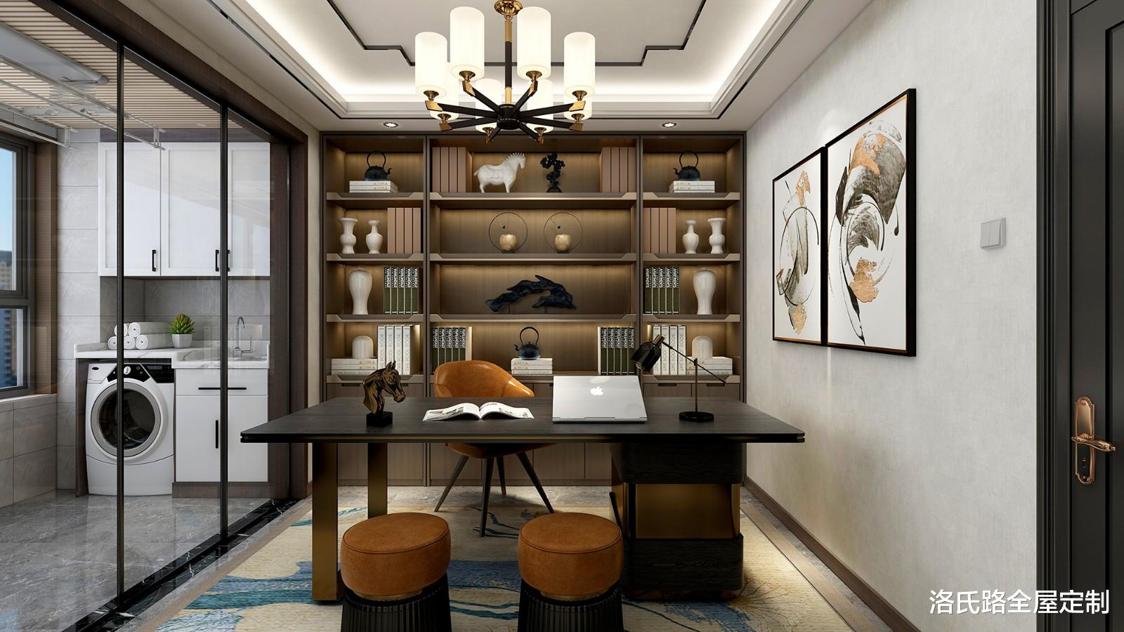 美颜|158㎡新中式三居室,如此诗情画意,尽显东方之美