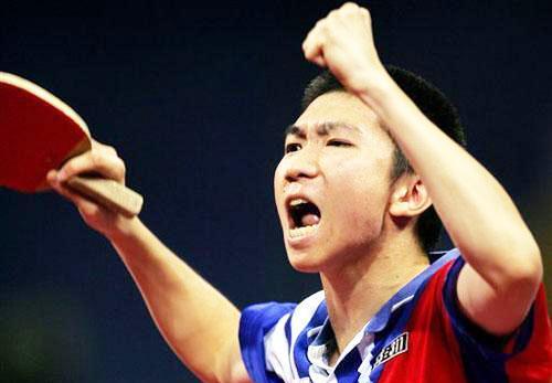 王皓▲一个流传甚广的乒坛谣言：王皓只输过柳承敏1次，就在雅典奥运？