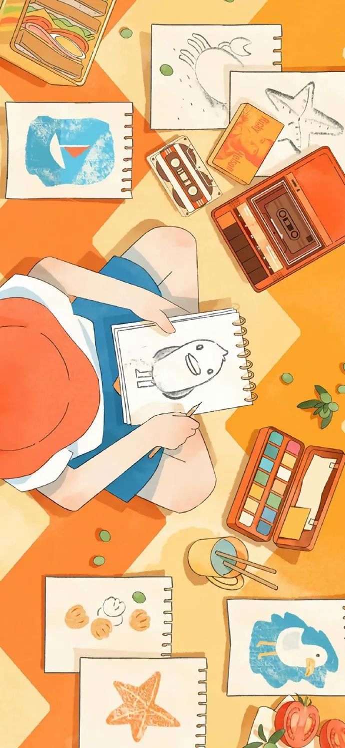 记摄人间|高清手机壁纸美图，我也想要，秋天的第一杯奶茶