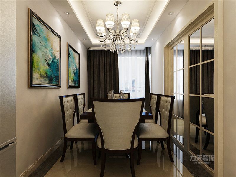 「」133㎡三室两厅装修样板间，大气上档次的简欧风，超想自己住进去