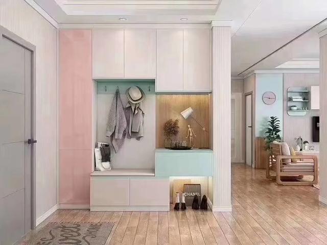 粉色|惊艳！老公设计的67㎡小屋，一家三口住，粉色系少女心爆棚！