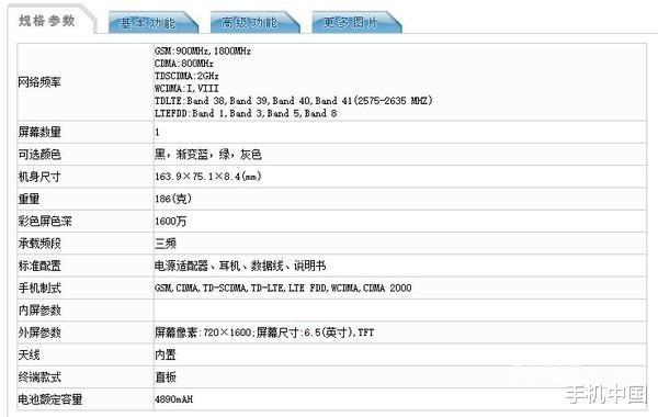 5G|OPPO 4G新机入网 大电池+后置指纹解锁 定位中低端