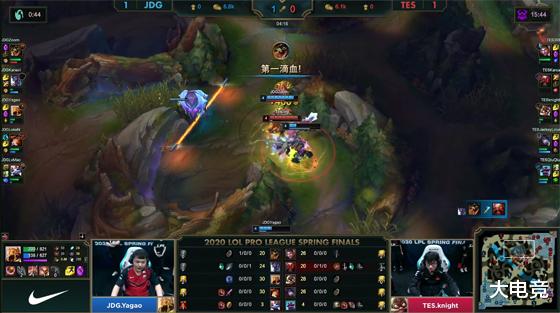 潘粤明■LOL-LPL：Lvmao巴德大招定乾坤，JDG 3-2 TES夺得LPL春季赛冠军