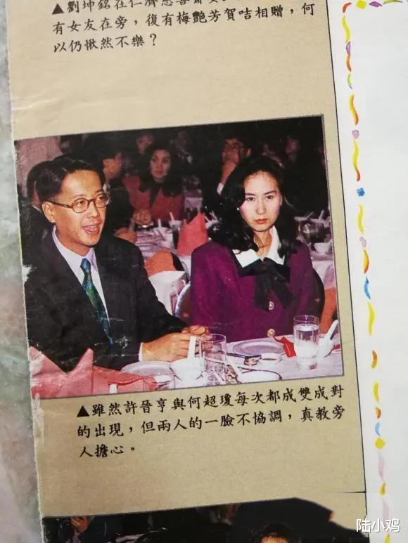 何超琼|为什么何超琼嫁许晋亨9年都没生育，而离婚后又没再婚？