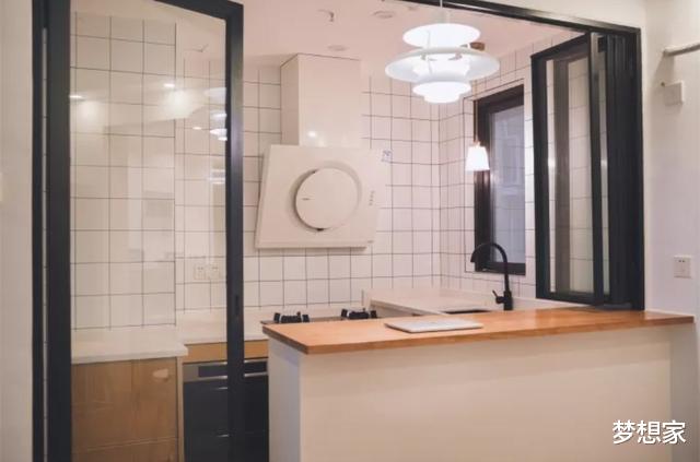 |我家开放厨房终于改完了！变成封闭空间后，越用越喜欢！