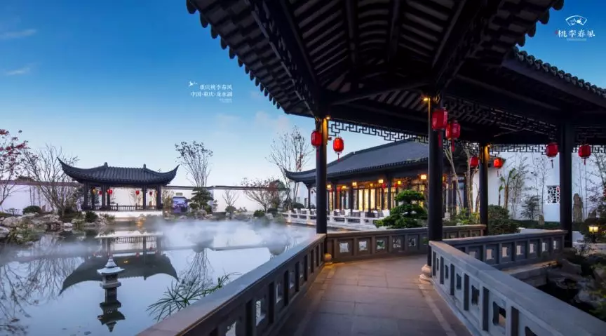 惊艳！爆款中式合院来了，在重庆入梦江南....