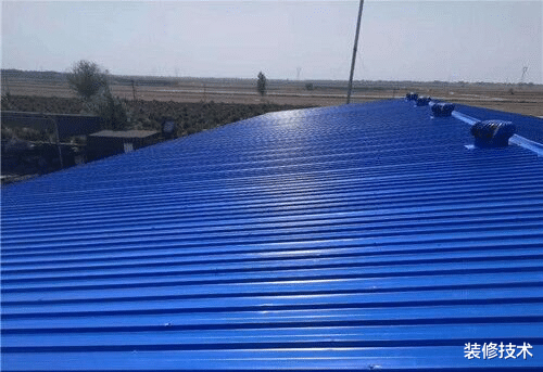 室内彩钢瓦顶面可以直接喷乳胶漆？有什么隐患？