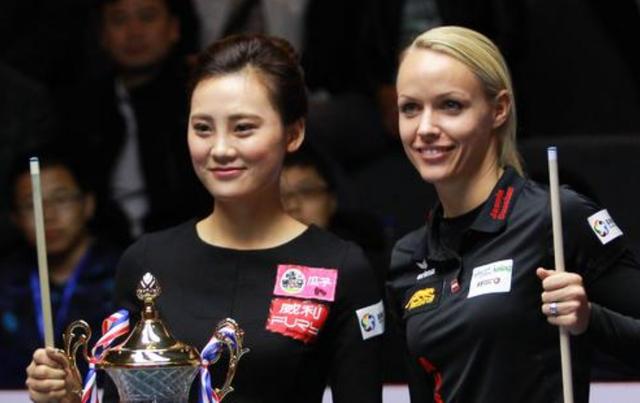 刘莎莎▲九球天后结婚了？3次获得世界冠军，如今嫁给富豪老公