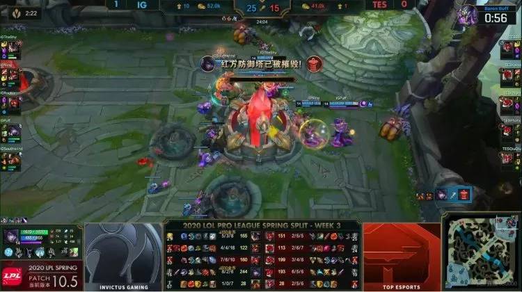 [ig]Ning王睡醒梦回S8！puff月男月下独舞！IG 2: 0 TES ！