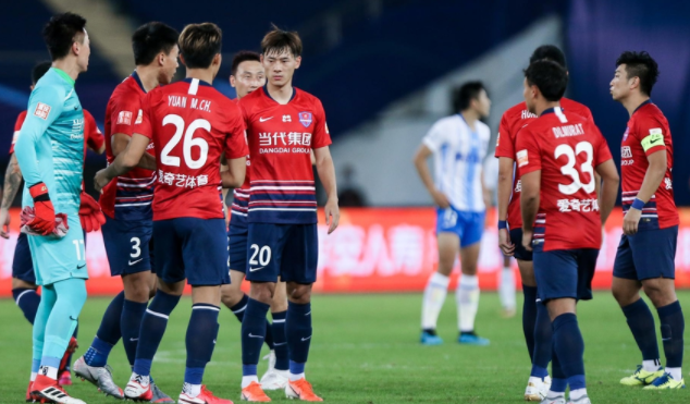 天津泰达|荣昊绝平！重庆当代2-2天津泰达，元敏诚、赵宏略和董洪麟建功