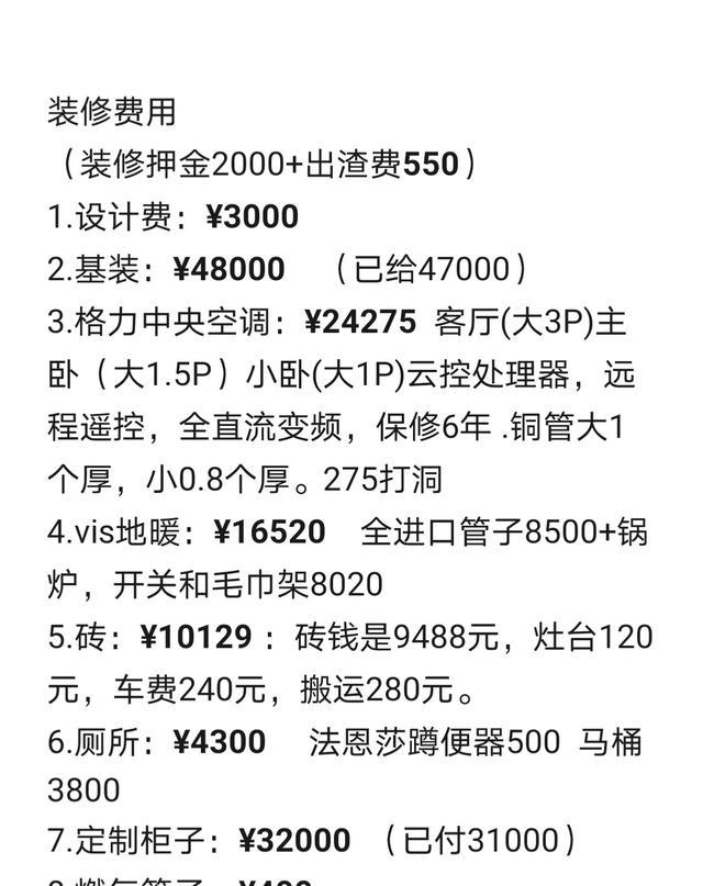 「」打扫干净正在布置软装,目前已经花了21万,电视墙特别漂亮附清单