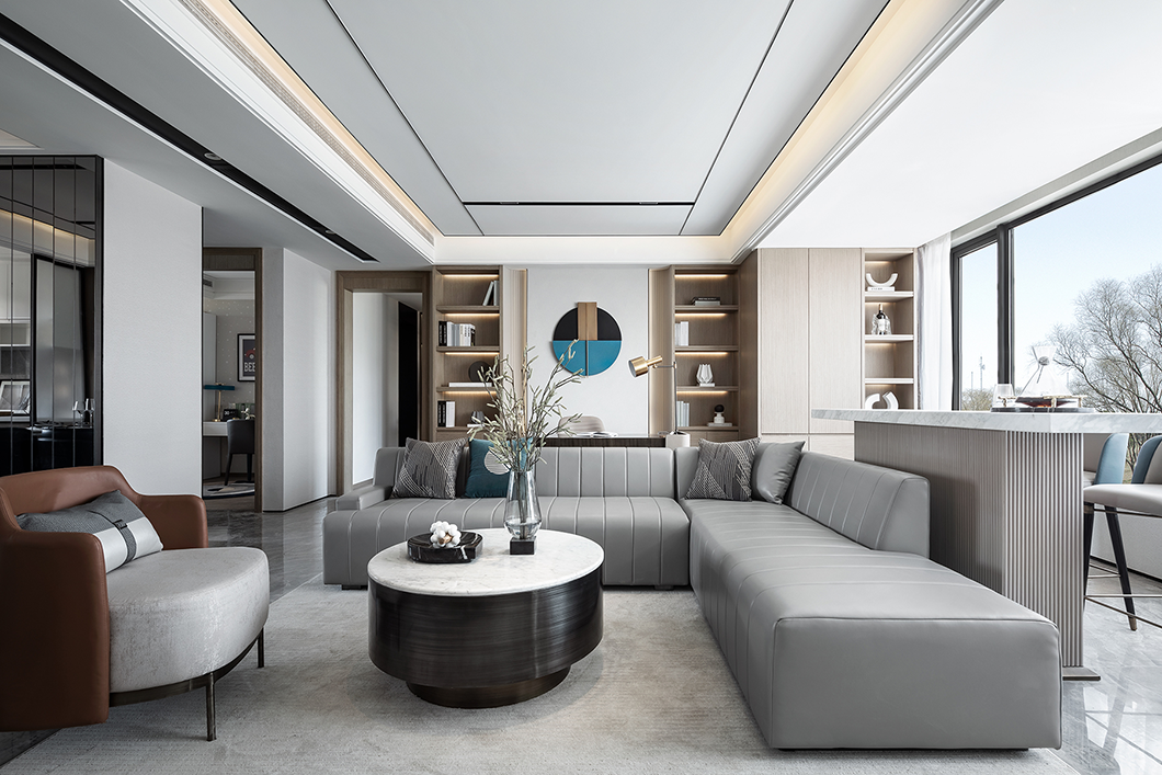 设计师|设计师巧用莫兰迪色，让整个家都显得高贵起来了~【渲云渲染】