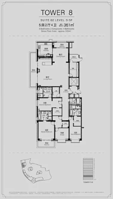 苏河湾畔「静安天御」样板房盛启！仅193套精装房源约82-351㎡2-5房