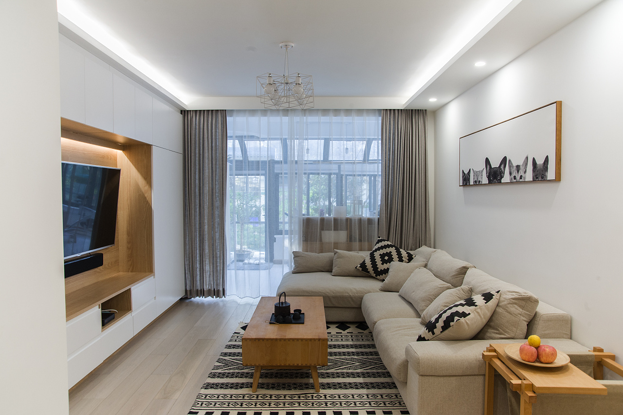 『』小户型原木色鉴赏 突显整个空间 干净明了