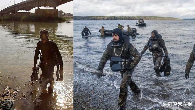 印度|印度蛙人部队变“捞尸队”：打捞掉入加勒万河谷的士兵，人人配枪