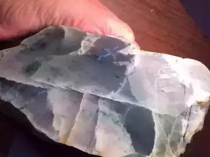 「蜘蛛」16万买来的带裂原石,一刀切开裂成蜘蛛网,他这样做竟然赚300万