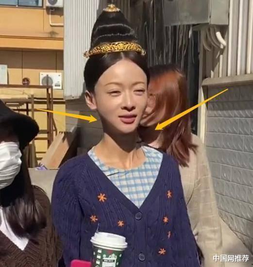 包文婧|吴谨言暴瘦片场照流出，女明星为了保持身材真是不要命