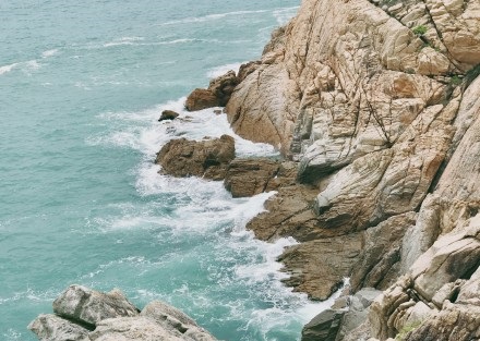 海龟湾@听，海浪的声音！来这里，朋友们都以为你去到了垦丁