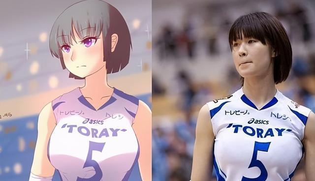 女排|“体育女神”二次元化，5号女排端庄优雅，小萝莉化身武侠风