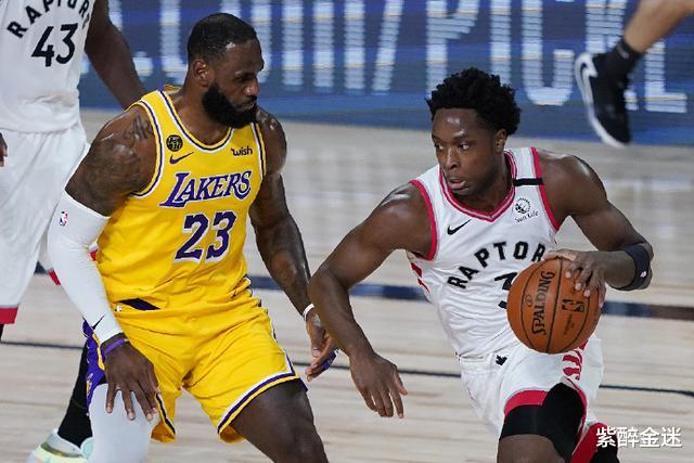 湖人队|大比分输球！猛龙二当家爆砍33分吊打湖人，詹姆斯带不动队友