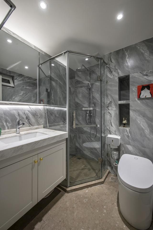 |100平美式风三室,每一个犄角旮旯都利用到位