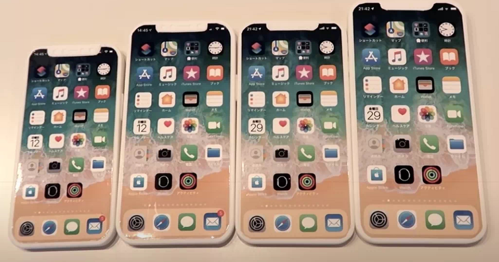 iphone12■iPhone 12和iPhone 13机模全曝光,这才是完美的全面屏手机