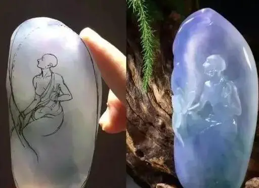 翡翠：当极品翡翠与精湛雕工碰撞后，每一件作品都让人垂涎欲滴！