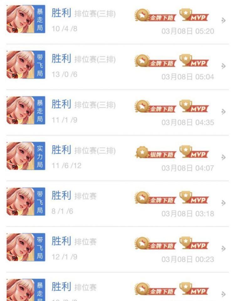 晚玉▲双吸血阿离火了!把把都是金牌,80胜率很容易