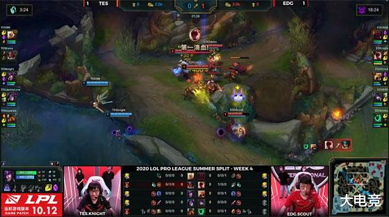 仝卓■LOL-LPL:阿水卡莎沐浴天使大招进场无解,TES 2: 1 EDG豪取六连胜