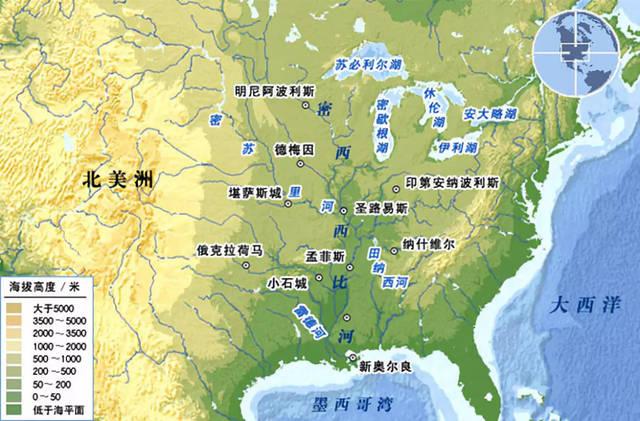 美國有條密西西比河，為何經濟發達程度不如長江？-圖4