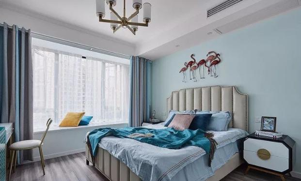 |晒晒我108㎡简约美式风新家，三室两厅优雅大气，人见人爱！