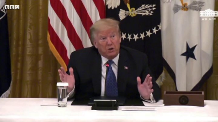 国家卫健委▲美国新冠肺炎确诊病例已超152万例 特朗普: 这是一枚荣誉勋章