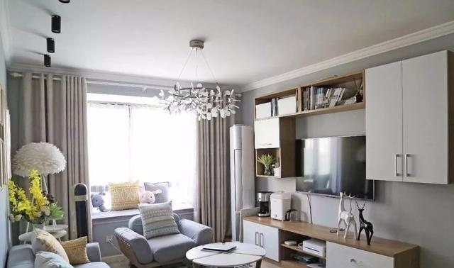 老年小妙招|75㎡紧凑两居装修，花3万做全屋定制，小户型收纳也不愁！