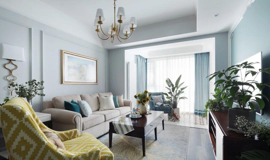 『』110㎡美式风格装修——柔美贵气内敛知性，给人不一样的感觉！