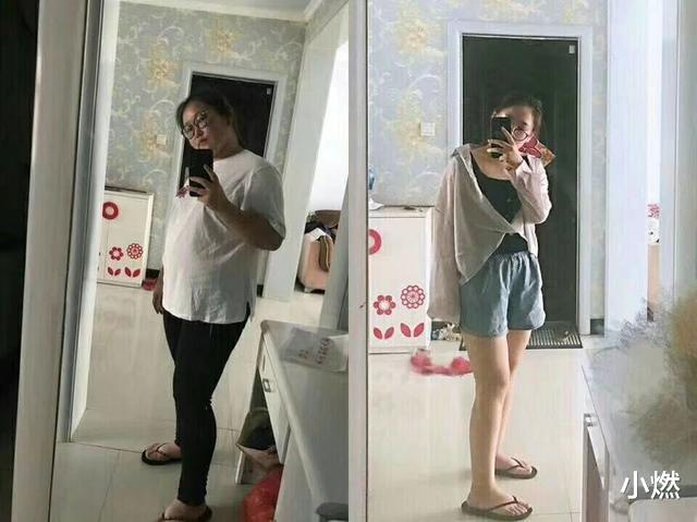 「减肥方法」29岁美女，半年减重48斤，减肥方法很实用，直言：减肥谨记2点
