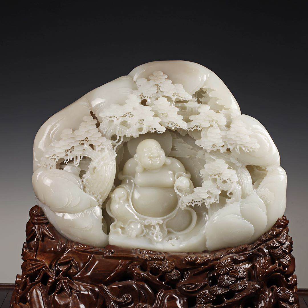 玛瑙|#每件价格千万的和田玉顶级的收藏摆件#