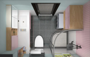 |这是4㎡卫生间的最优布局,不服来辩!