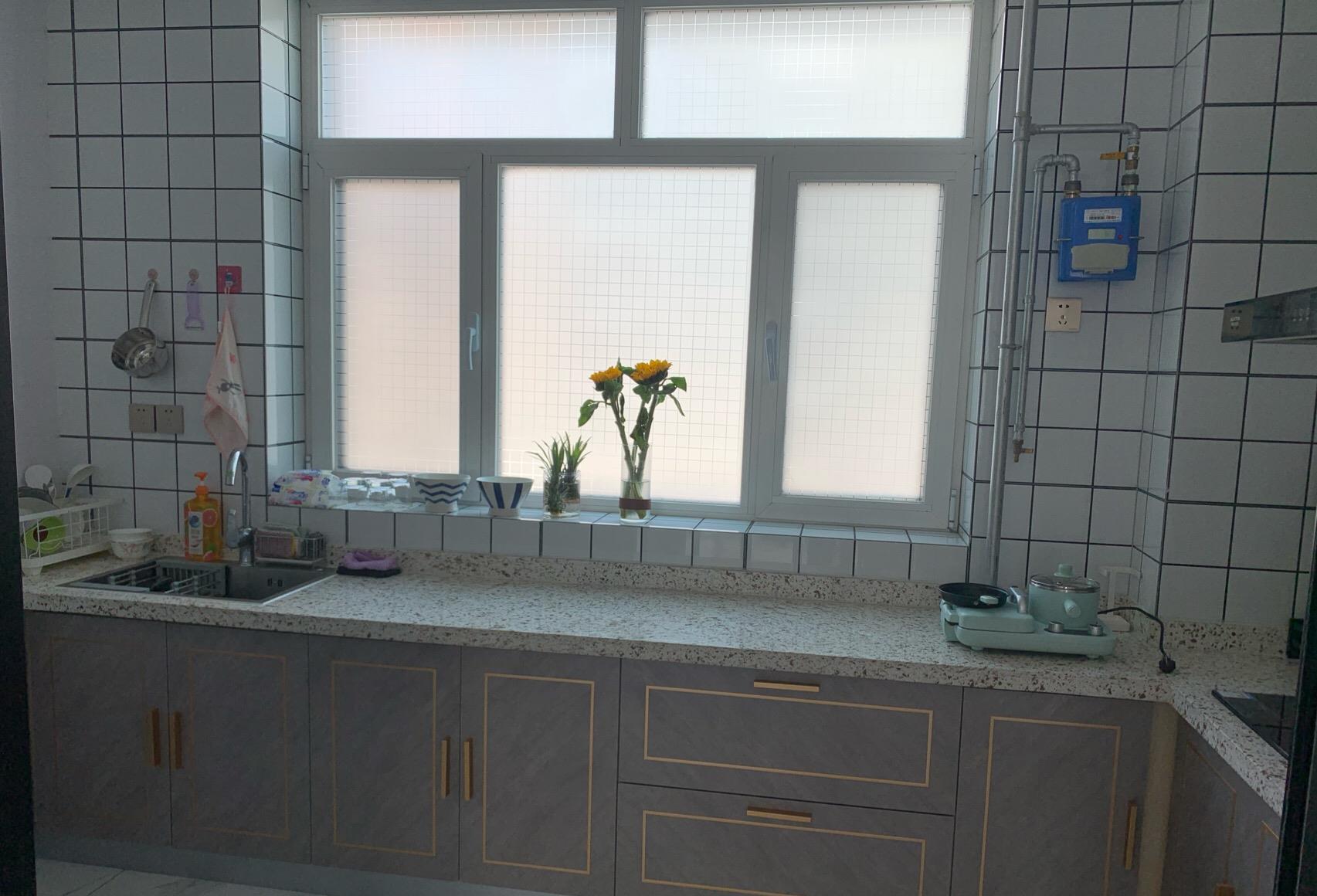 ▲人生第一套140平新房，没请设计师，效果很漂亮，女儿特别开心！