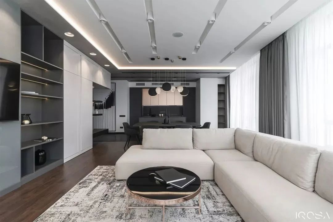 【】180㎡极简高级灰,高端大气上档次,低调奢华有内涵