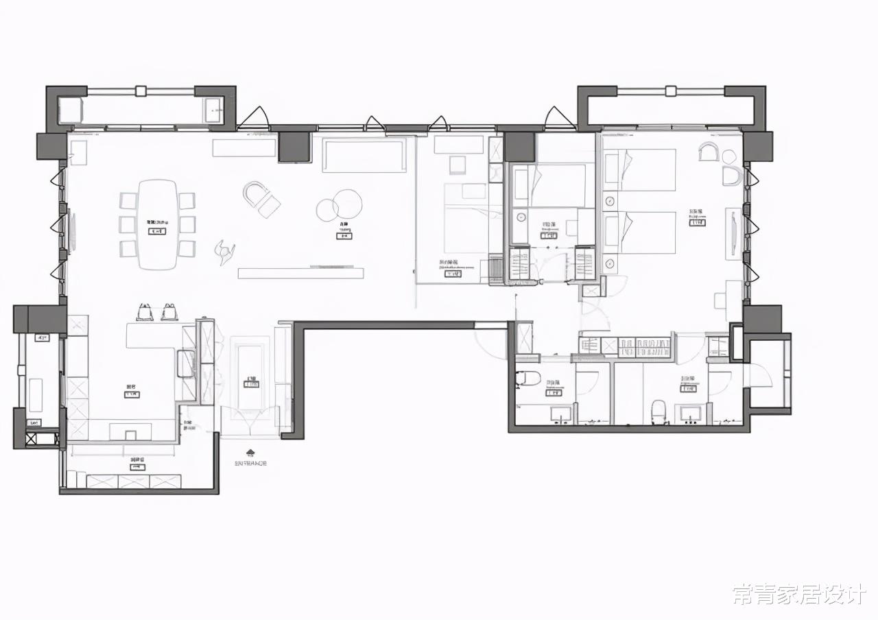 |夫妻俩坚持断舍离，173㎡新家装出大宅范，每一处细节满分