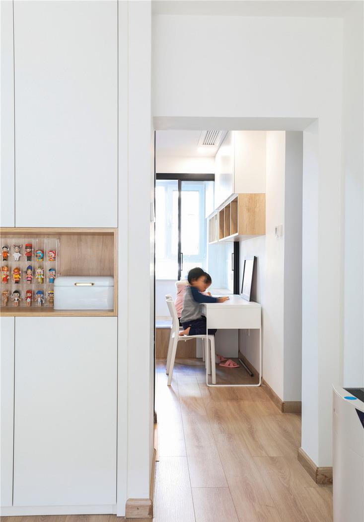 ##45㎡两居变四居,还能做到功能齐全又通透敞亮,这装修值得参考!