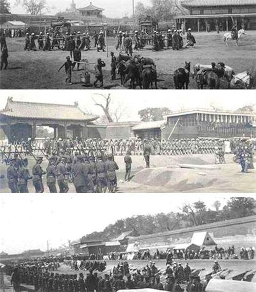 慈禧太后|外国人拍的慈禧葬礼：阴兵阴将开道，规格堪比帝王，图7让人胆寒