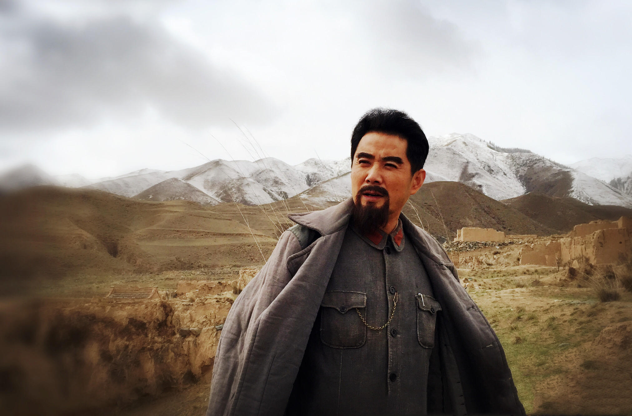 「郭广平」《井冈山道路》杀青,郭广平演毛主席,唐国强后特型演员井喷出现