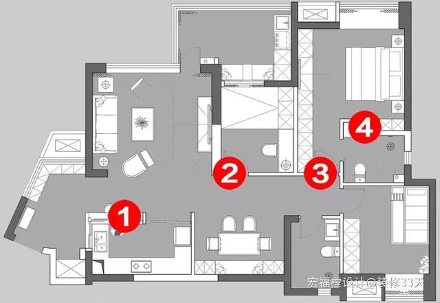 『』空姐的家，装修得给自己一样高颜值，厨房改的更好