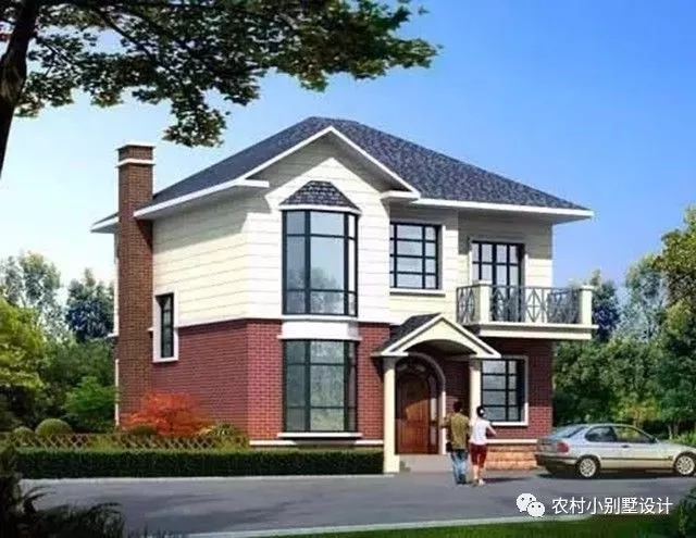 ▲时尚小户型农村小别墅,建房就选它!第1款最实尚,第4款最简便