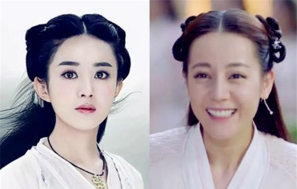 迪丽热巴■枕上书的造型到底借鉴了多少人？撞完花千骨撞锦觅，却没有一个赢