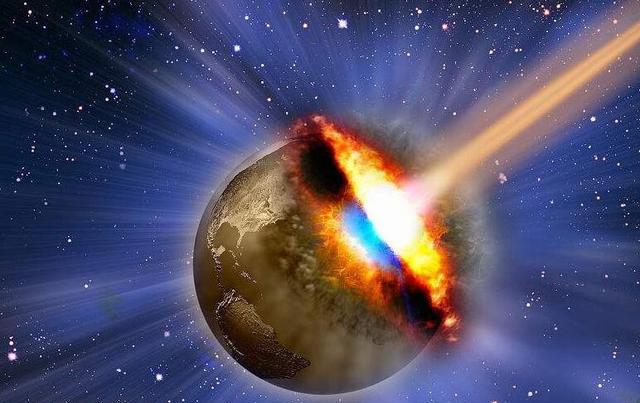 |如果一个绣花针以光速撞击地球会发生什么？